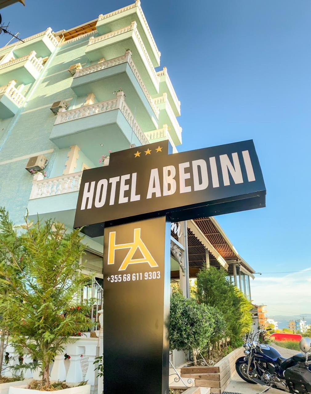Hotel Abedini Саранда Экстерьер фото